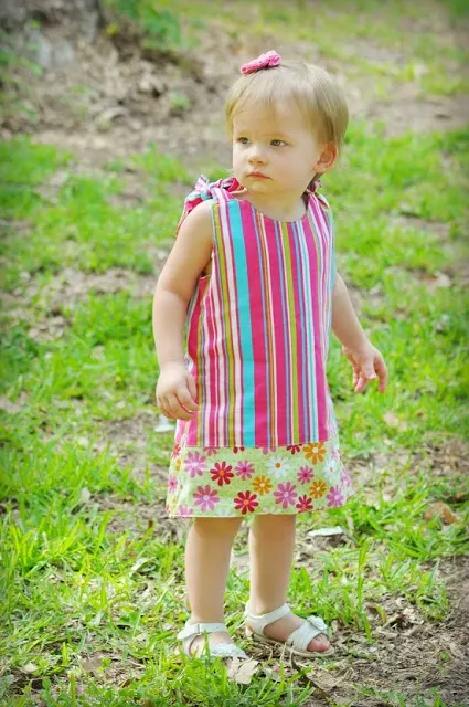 Allison Reversible Dress Sewing Pattern - Sew Crafty Me