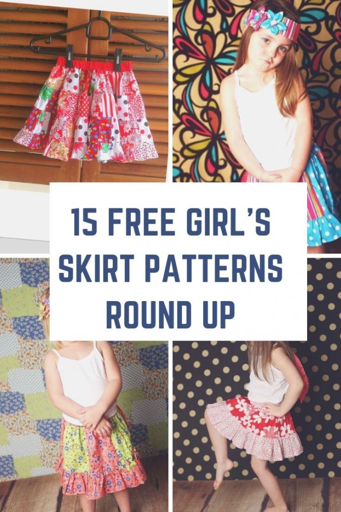 simple girl skirt pattern free