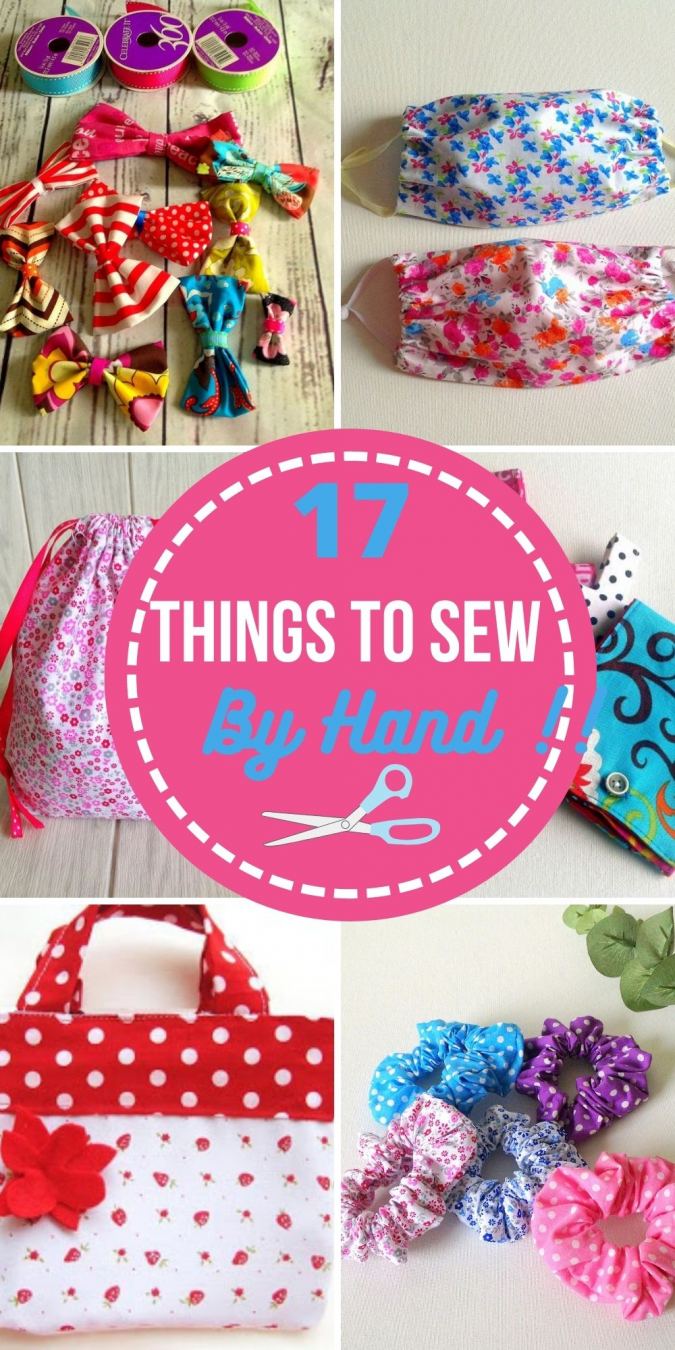 How to Sew Common Stitches by Hand – Beginner Sewing Projects