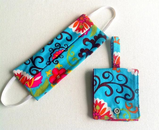 Hand Sanitizer Holder with Repurposed LV – Tailor Made Crafts