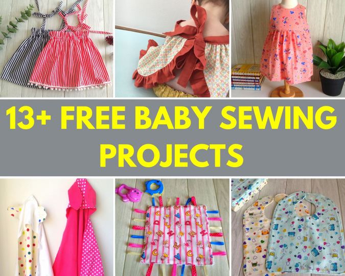 13+ Free Sewing Projects for Babies - Sew Crafty Me