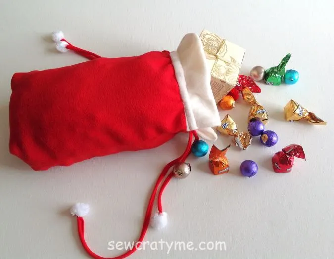 Easy Santa Sack Sewing Pattern