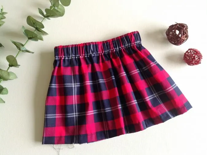 How to sew a skirt