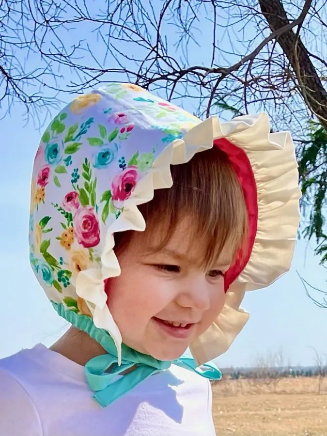 Free Baby Bonnet Sewing Pattern