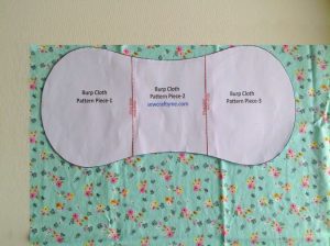 10 Minute Burp Cloth Sewing Pattern - Sew Crafty Me