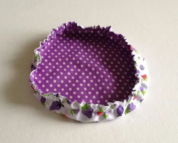 Fabric Bowl Cover Pattern