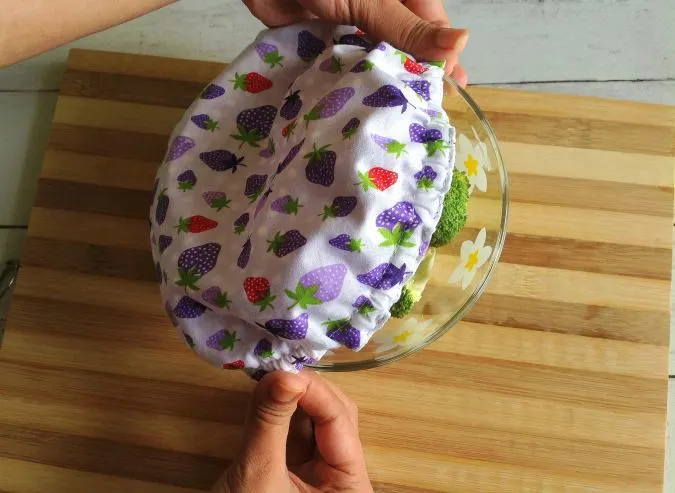 DIY Fabric Bowl Covers - Back Road Bloom