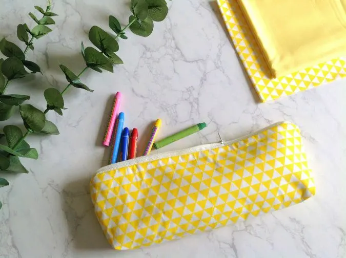 Thin Pencil Case Sewing Tutorial