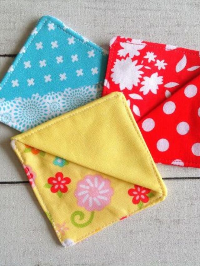 How to Sew an Easy Fabric Corner Bookmark