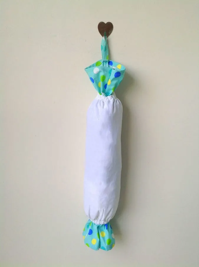 Plastic bag holder sewing pattern