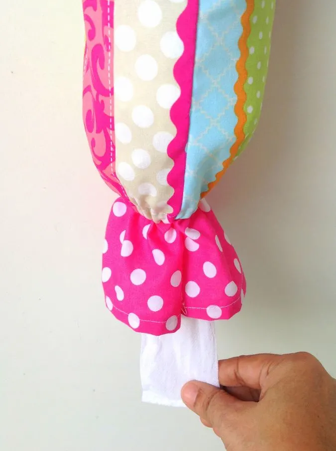 Plastic bag holder sewing pattern