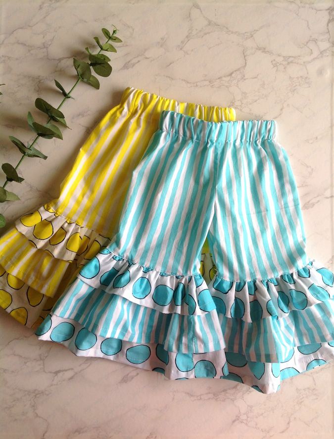 Free Ruffle Pant Pattern for Girls - Sew Crafty Me