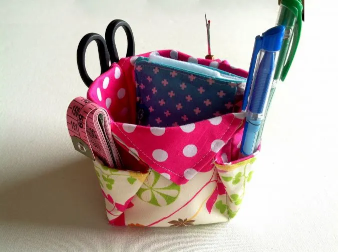 sewing room organizer basket