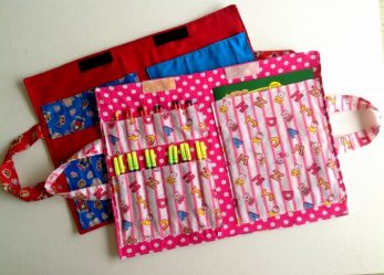 Craft Organizer Tote Sewing Pattern - Sew Crafty Me