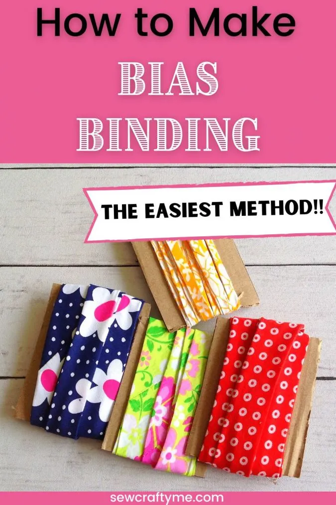 How to Sew a Bias Tape - Sew Crafty Me