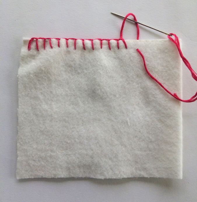 how to sew with hand
