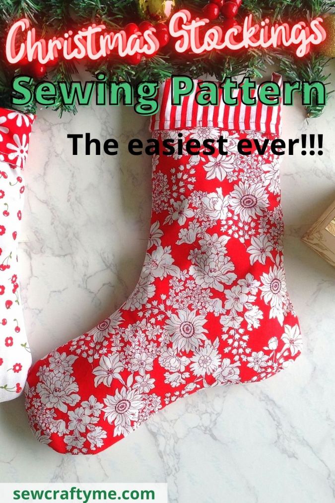 how to sew christmas stocings (7)