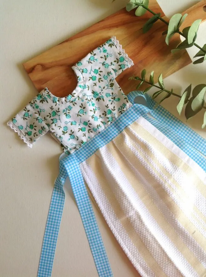 tea towel dress sewing pattern