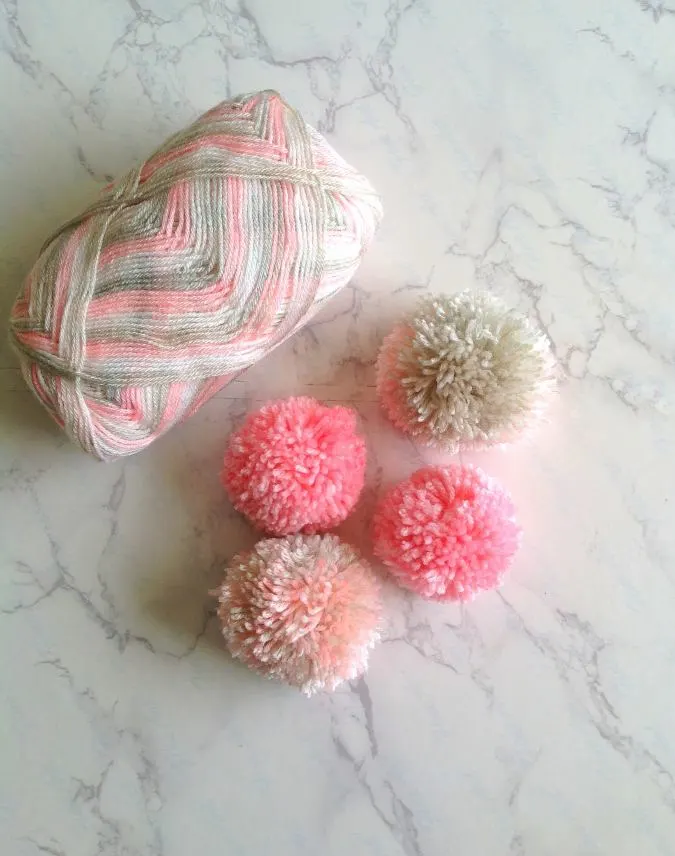 How to Make Yarn Pom Poms