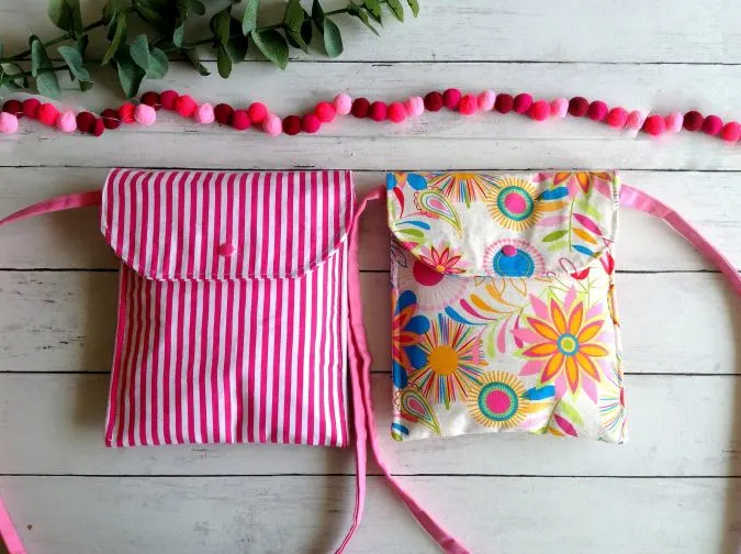 DIY cross body bag