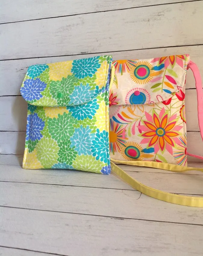 how to sew a cross body bag