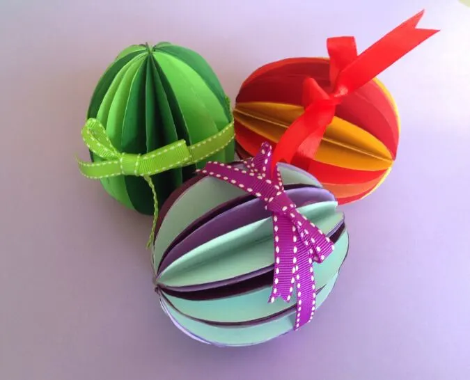 paper easter egg craft