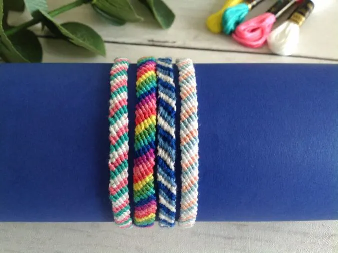 Candy Stripe Chain link Friendship Bracelets, Brazilian Bracelets | Friendship  bracelet patterns easy, Friendship bracelets designs, Brazilian bracelet