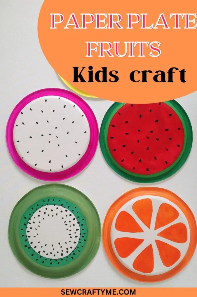 easy fruit craft for kids