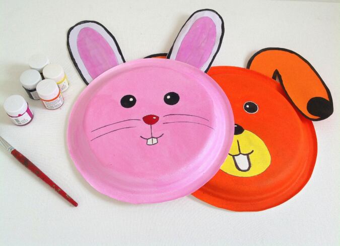 paper plate animal craft (