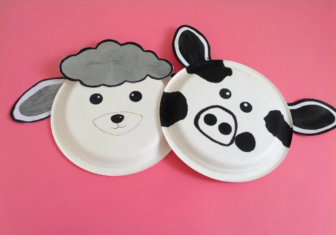 paper plate animal craft (