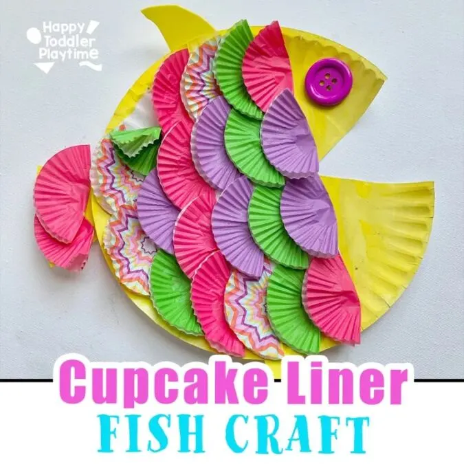 Paper Plate Chick Craft - Happy Toddler Playtime