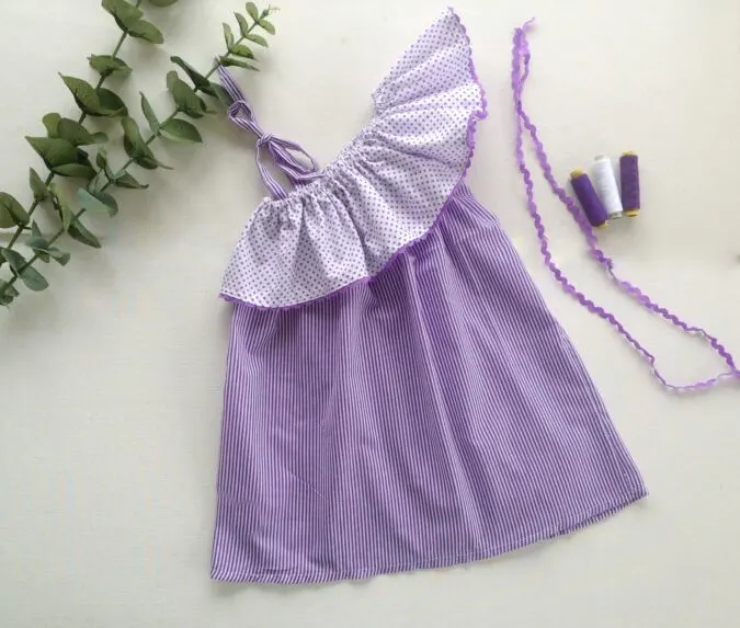 asymmetrical dress sewing pattern for girls (3)