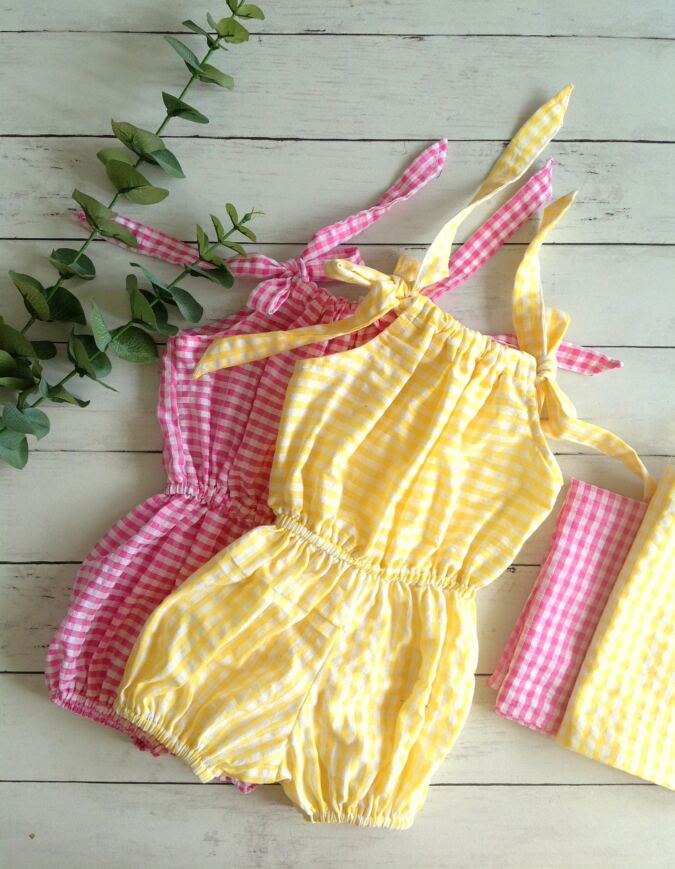 how to sew a bubble romper for girls (10)