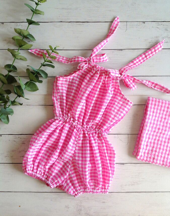 How to sew a bubble romper for girls
