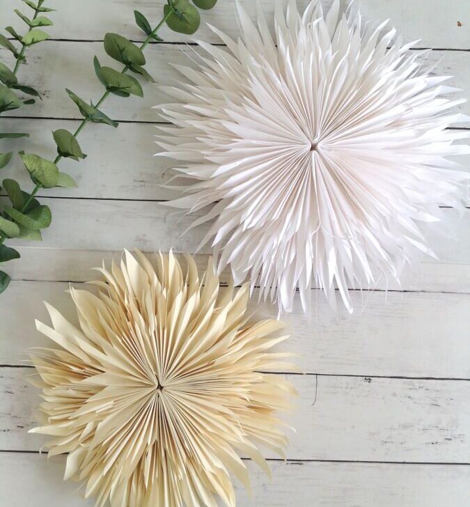 paper feather home decor diy (2)