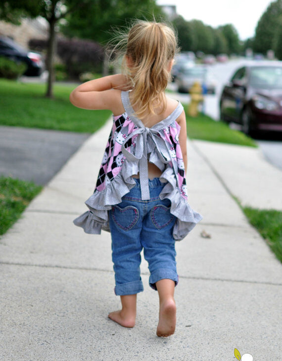 Pinafore Pattern for Girls (2)