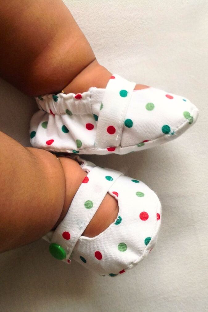 How to Sew mary Jane Baby Booties