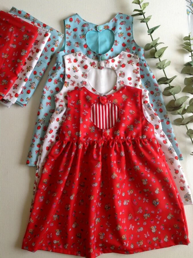 free girls dress sewing pattern