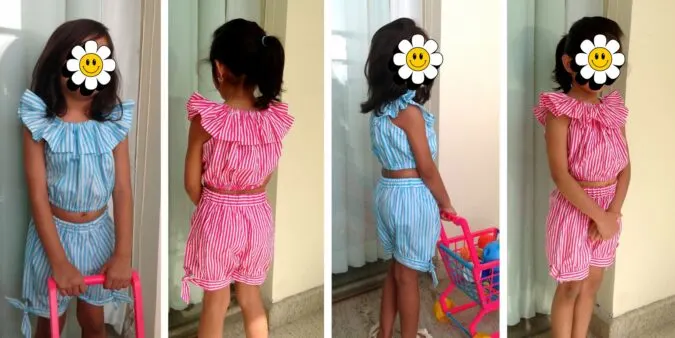 ruffle top pattern for girls