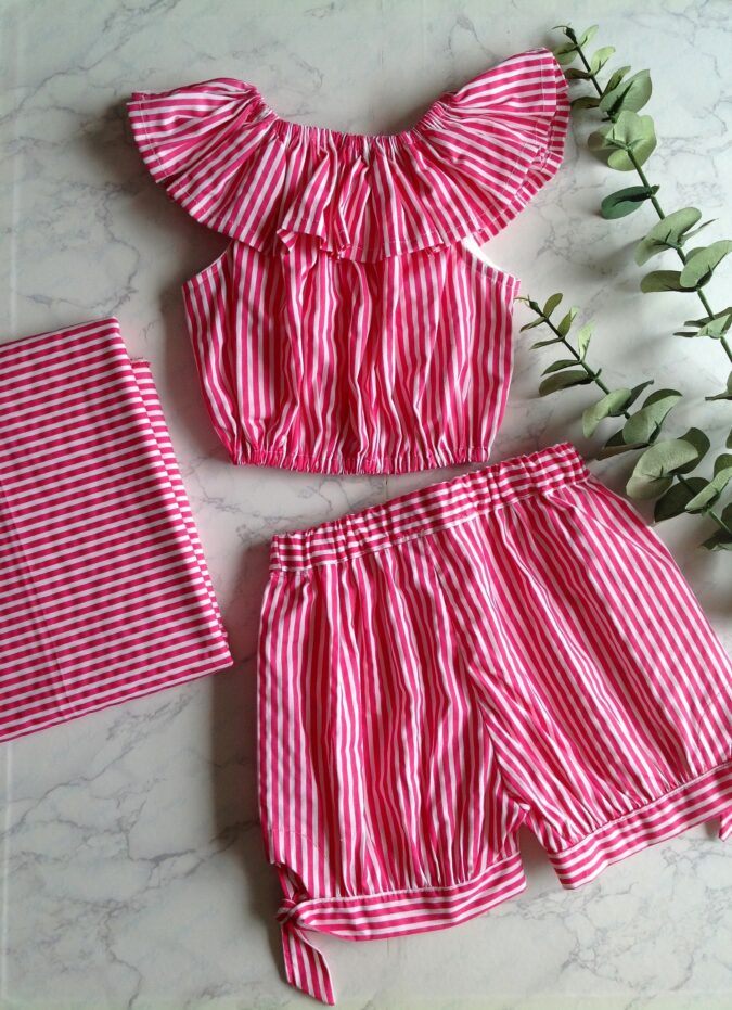 Ruffle Top Sewing Pattern for Girls 