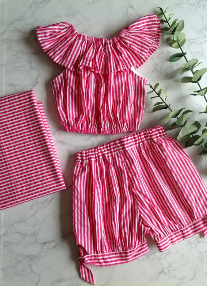 Ruffle Top Sewing Pattern for Girls 