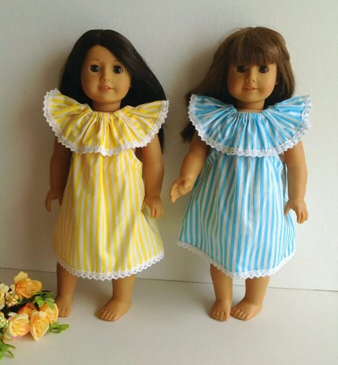 doll dress sewing pattern free