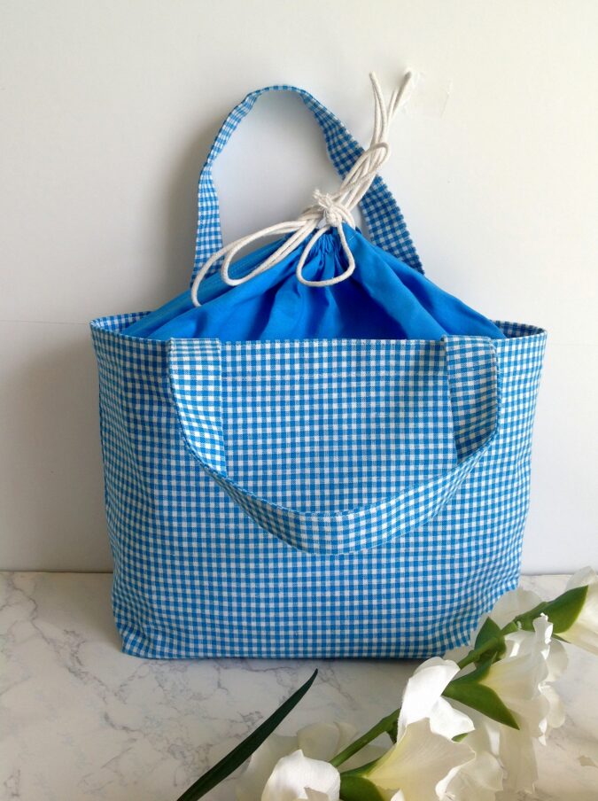 Drawstring Tote Sewing Pattern Free 