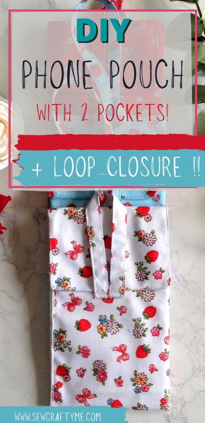 Easy Loop and Carry Pouch Sewing Pattern - Sew Crafty Me