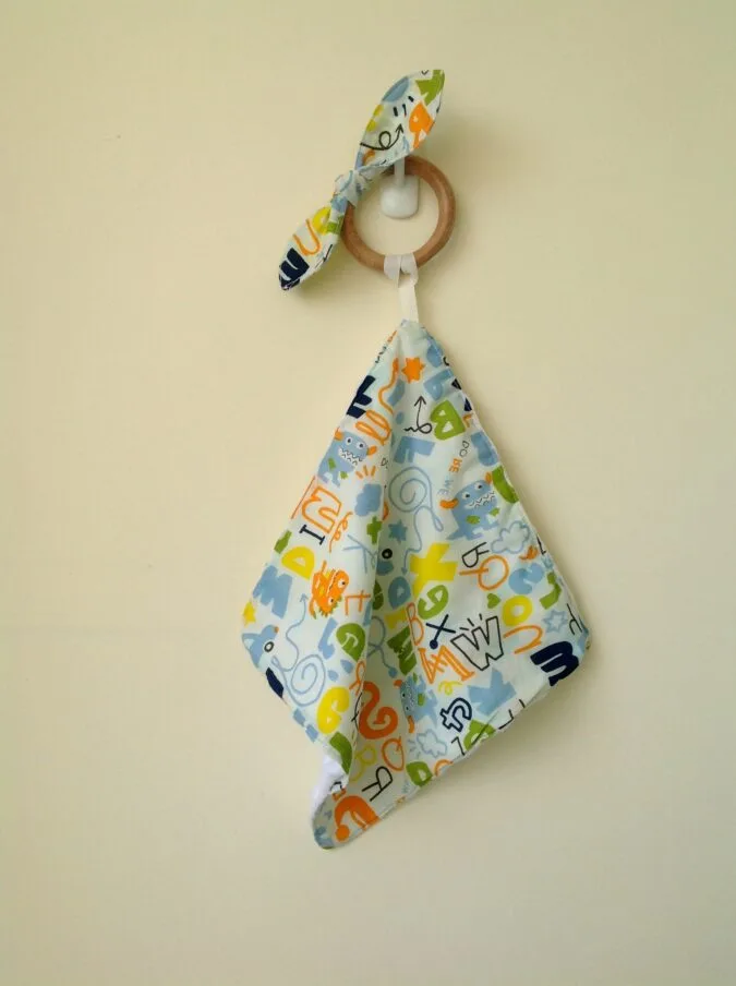 how to sew a baby lovey in 10 minutes