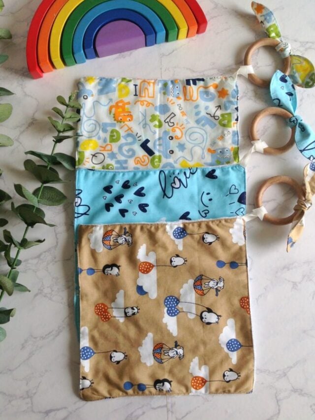 Sew a Baby Lovey Fast: Under 10 Minutes - Sew Crafty Me