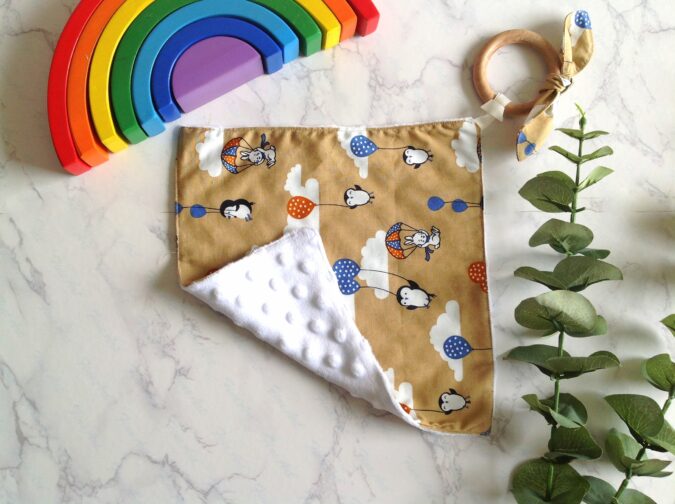 how to sew a baby lovey in 10 minutes