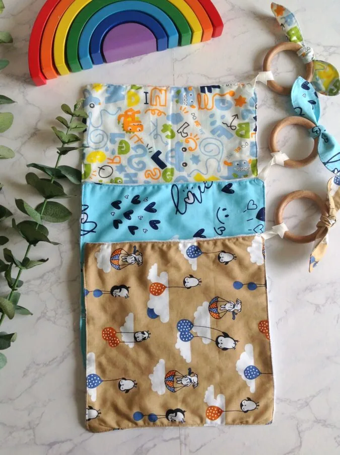 how to sew a baby lovey in 10 minutes