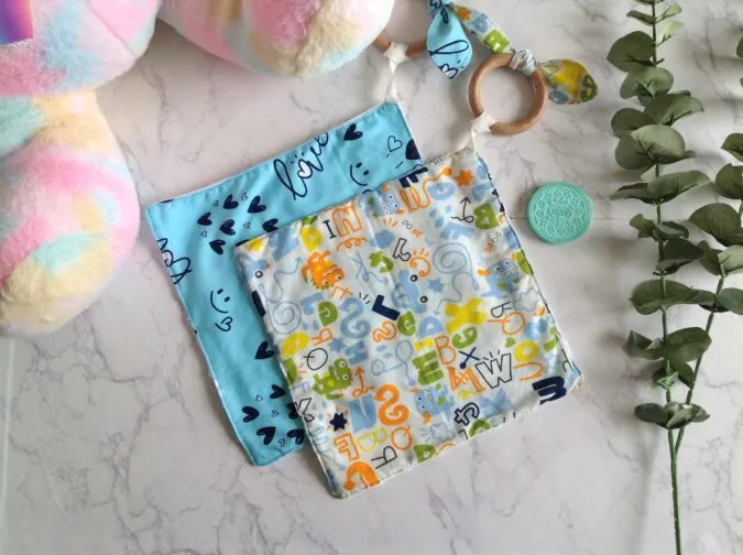 easy baby lovey sewing pattern