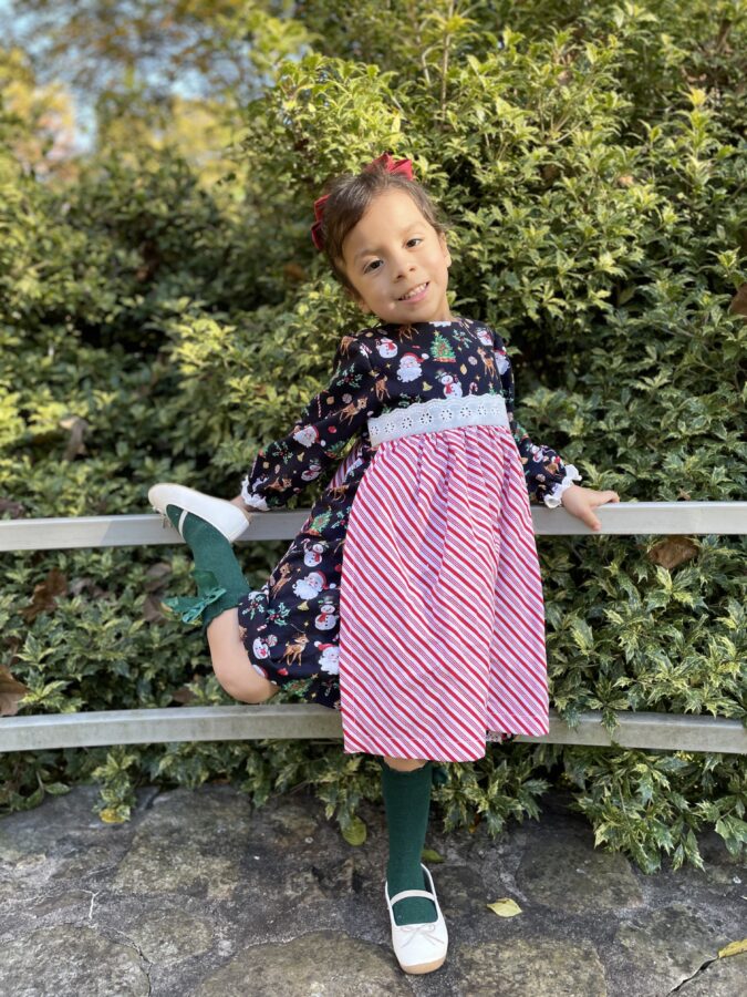 DIY Christmas Dress for Girls: Free Sewing Pattern Included - Sew Crafty Me